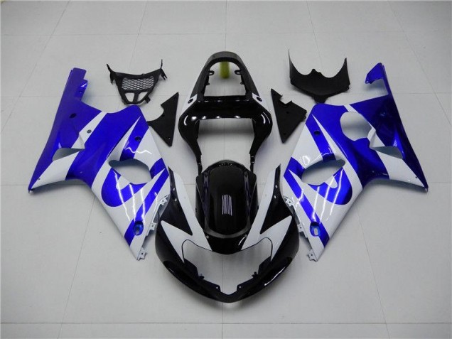 Carénage Suzuki GSXR 1000 K1 2000-2002 - Bleu Blanc Carénage Suzuki GSXR 1000 K1 2000-2002 - Bleu Blanc