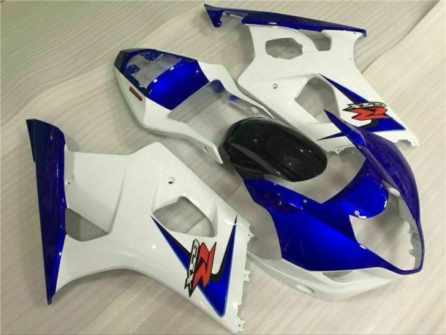Carénage Suzuki GSXR 1000 K3 2003-2004 - Blanc Bleu Carénage Suzuki GSXR 1000 K3 2003-2004 - Blanc Bleu
