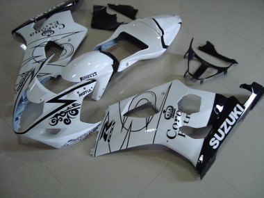 Carénage Suzuki GSXR 1000 K3 2003-2004 - Blanc Corona