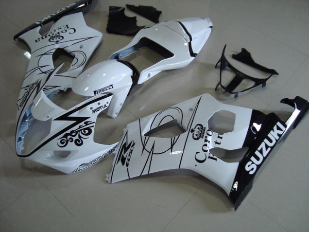 Carénage Suzuki GSXR 1000 K3 2003-2004 - Blanc Corona Carénage Suzuki GSXR 1000 K3 2003-2004 - Blanc Corona