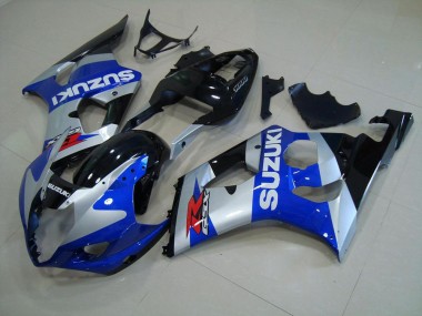 Carénage Suzuki GSXR 1000 K3 2003-2004 - Bleu Argent