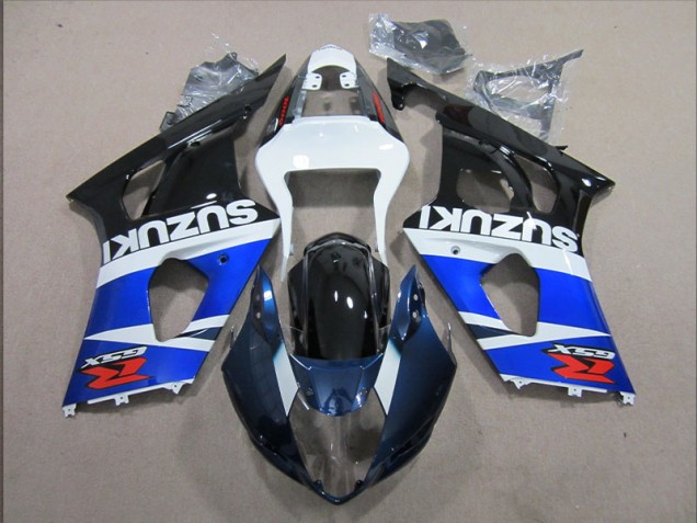 Carénage Suzuki GSXR 1000 K3 2003-2004 - Bleu Blanc Décalque Carénage Suzuki GSXR 1000 K3 2003-2004 - Bleu Blanc Décalque