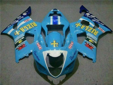 Carénage Suzuki GSXR 1000 K3 2003-2004 - Bleu