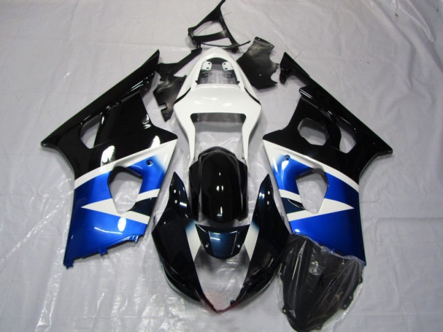 Carénage Suzuki GSXR 1000 K3 2003-2004 - Bleu Noir Blanc Carénage Suzuki GSXR 1000 K3 2003-2004 - Bleu Noir Blanc