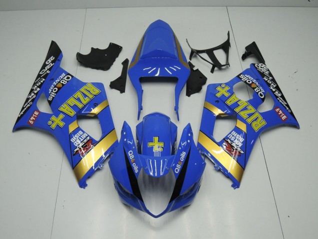 Carénage Suzuki GSXR 1000 K3 2003-2004 - Bleu Rizla Carénage Suzuki GSXR 1000 K3 2003-2004 - Bleu Rizla