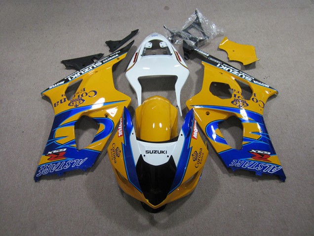 Carénage Suzuki GSXR 1000 K3 2003-2004 - Jaune Bleu Corona Extra Carénage Suzuki GSXR 1000 K3 2003-2004 - Jaune Bleu Corona Extra