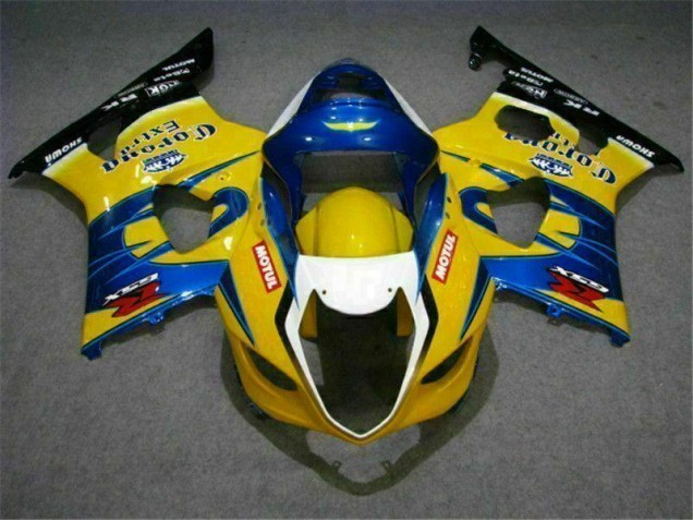 Carénage Suzuki GSXR 1000 K3 2003-2004 - Jaune Bleu Carénage Suzuki GSXR 1000 K3 2003-2004 - Jaune Bleu