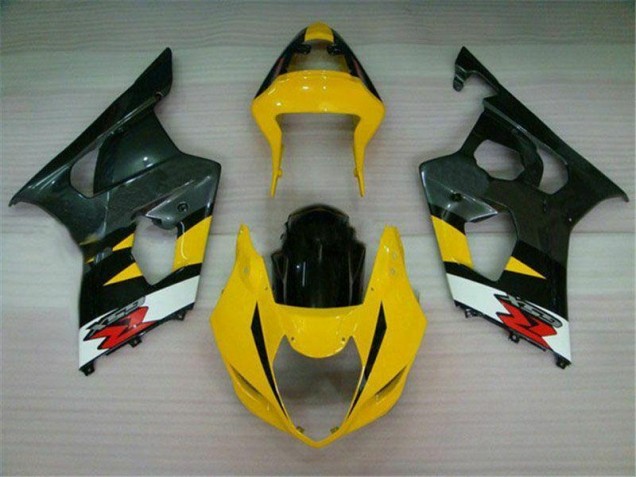 Carénage Suzuki GSXR 1000 K3 2003-2004 - Jaune Noir Carénage Suzuki GSXR 1000 K3 2003-2004 - Jaune Noir