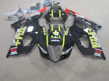 Carénage Suzuki GSXR 1000 K3 2003-2004 - Noir Rizla