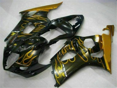 Carénage Suzuki GSXR 1000 K3 2003-2004 - Or Noir