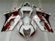 Carénage Suzuki GSXR 1000 K3 2003-2004 - Rouge Blanc