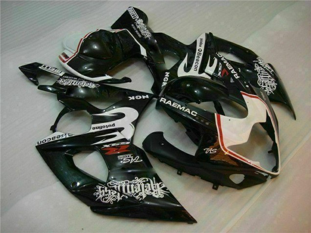 Carénage Suzuki GSXR 1000 K5 2005-2006 - Blanc Noir Carénage Suzuki GSXR 1000 K5 2005-2006 - Blanc Noir