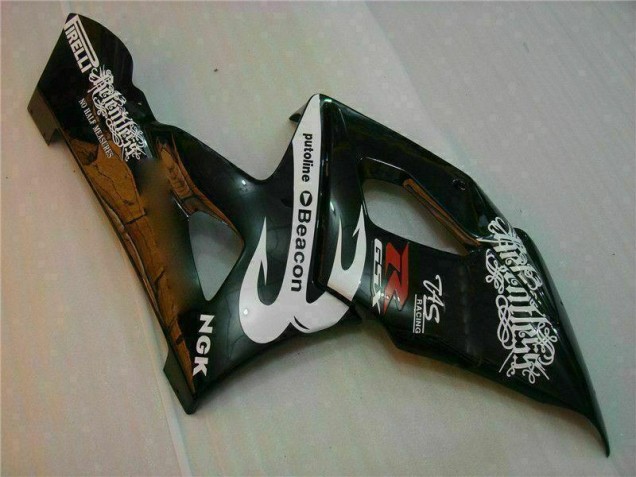 Carénage Suzuki GSXR 1000 K5 2005-2006 - Blanc Noir Carénage Suzuki GSXR 1000 K5 2005-2006 - Blanc Noir