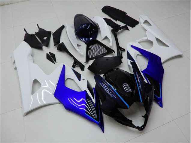 Carénage Suzuki GSXR 1000 K5 2005-2006 - Bleu Blanc Carénage Suzuki GSXR 1000 K5 2005-2006 - Bleu Blanc