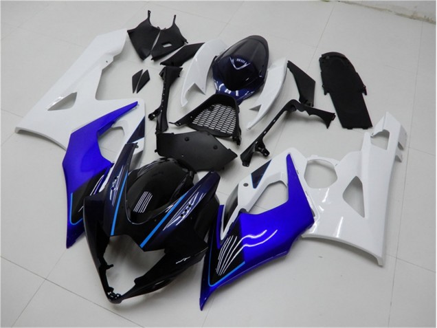 Carénage Suzuki GSXR 1000 K5 2005-2006 - Bleu Blanc Carénage Suzuki GSXR 1000 K5 2005-2006 - Bleu Blanc