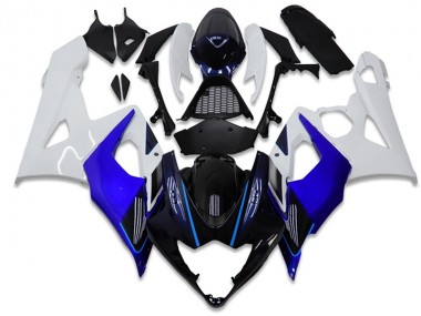 Carénage Suzuki GSXR 1000 K5 2005-2006 - Bleu Blanc