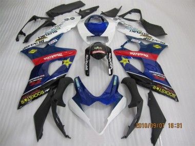 Carénage Suzuki GSXR 1000 K5 2005-2006 - Bleu Noir Rockstar