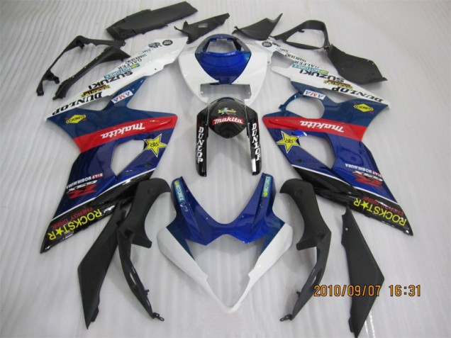 Carénage Suzuki GSXR 1000 K5 2005-2006 - Bleu Noir Rockstar Carénage Suzuki GSXR 1000 K5 2005-2006 - Bleu Noir Rockstar