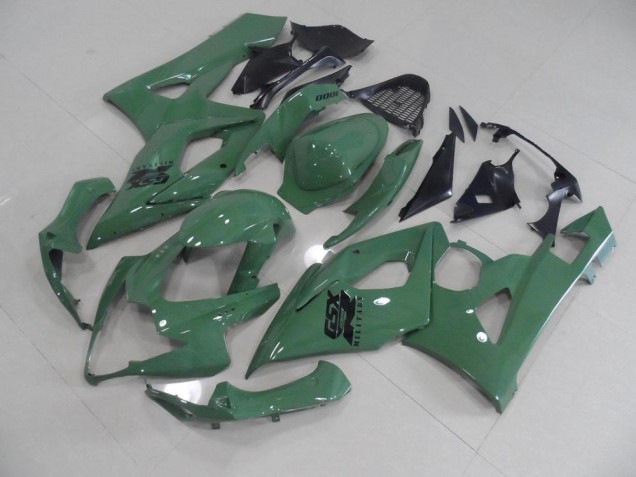 Carénage Suzuki GSXR 1000 K5 2005-2006 - Brillant Armée Verte Carénage Suzuki GSXR 1000 K5 2005-2006 - Brillant Armée Verte