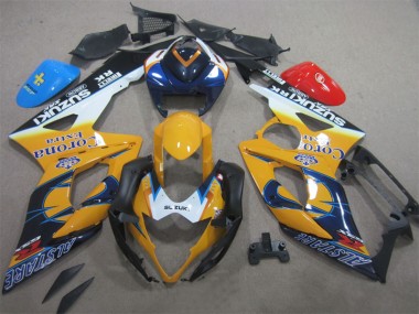 Carénage Suzuki GSXR 1000 K5 2005-2006 - Jaune Bleu Corona Extra
