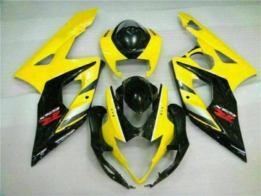 Carénage Suzuki GSXR 1000 K5 2005-2006 - Jaune Noir