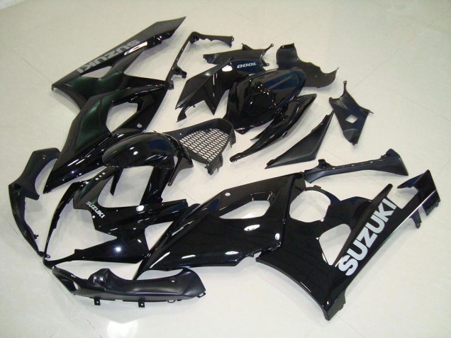 Carénage Suzuki GSXR 1000 K5 2005-2006 - Noir Argent Décalque Carénage Suzuki GSXR 1000 K5 2005-2006 - Noir Argent Décalque