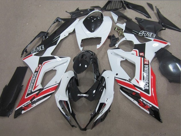 Carénage Suzuki GSXR 1000 K5 2005-2006 - Noir Blanc Rouge Carénage Suzuki GSXR 1000 K5 2005-2006 - Noir Blanc Rouge