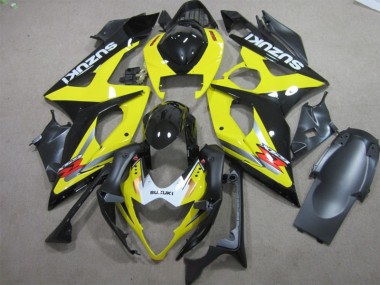 Carénage Suzuki GSXR 1000 K5 2005-2006 - Noir Jaune