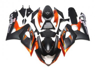 Carénage Suzuki GSXR 1000 K5 2005-2006 - Noir Orange