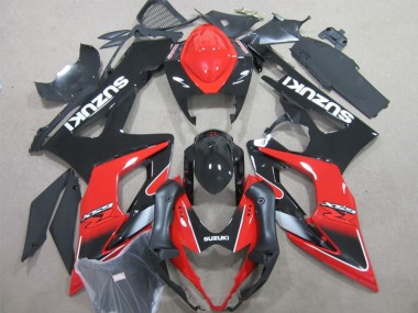 Carénage Suzuki GSXR 1000 K5 2005-2006 - Noir Rouge
