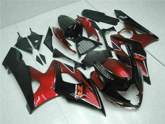 Carénage Suzuki GSXR 1000 K5 2005-2006 - Rouge Noir Carénage Suzuki GSXR 1000 K5 2005-2006 - Rouge Noir