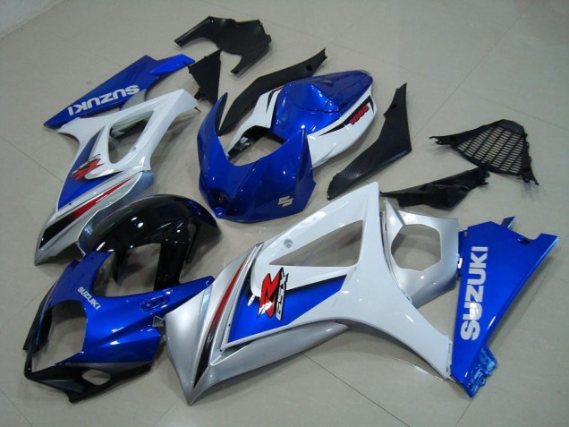 Carénage Suzuki GSXR 1000 K7 2007-2008 - Blanc Bleu Carénage Suzuki GSXR 1000 K7 2007-2008 - Blanc Bleu