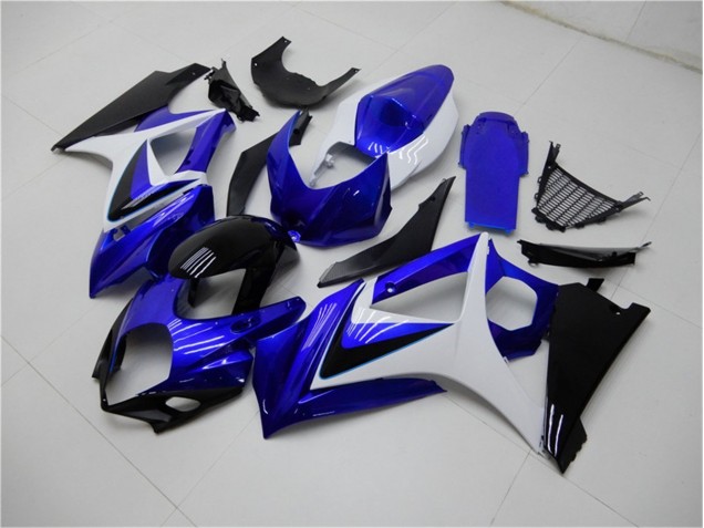 Carénage Suzuki GSXR 1000 K7 2007-2008 - Bleu Blanc Noir Carénage Suzuki GSXR 1000 K7 2007-2008 - Bleu Blanc Noir