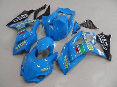 Carénage Suzuki GSXR 1000 K7 2007-2008 - Bleu Rizla Courses