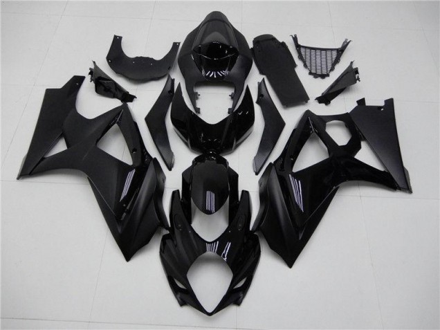 Carénage Suzuki GSXR 1000 K7 2007-2008 - Brillant Noir Mat Carénage Suzuki GSXR 1000 K7 2007-2008 - Brillant Noir Mat