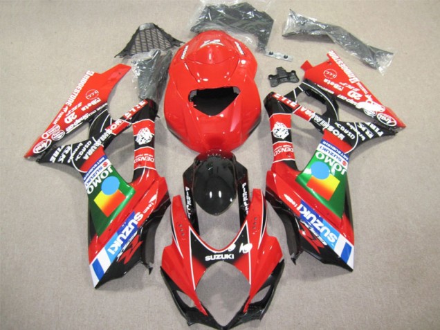 Carénage Suzuki GSXR 1000 K7 2007-2008 - Rouge Noir Carénage Suzuki GSXR 1000 K7 2007-2008 - Rouge Noir