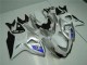 Carénage Suzuki GSXR 1000 K9 2009-2016 - Argent Blanc Carénage Suzuki GSXR 1000 K9 2009-2016 - Argent Blanc
