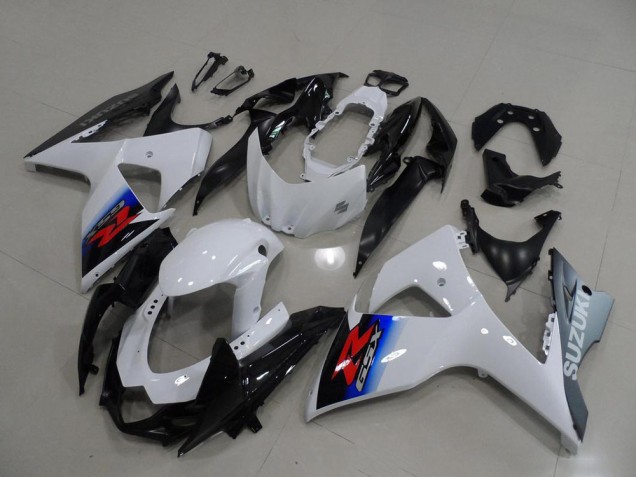 Carénage Suzuki GSXR 1000 K9 2009-2016 - Blanc Argent Carénage Suzuki GSXR 1000 K9 2009-2016 - Blanc Argent