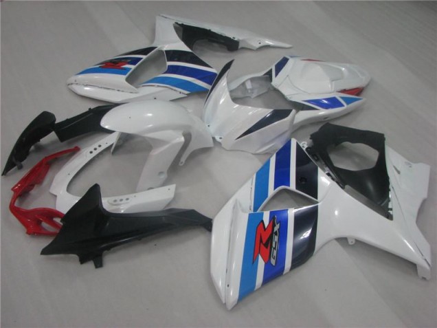 Carénage Suzuki GSXR 1000 K9 2009-2016 - Blanc Bleu Carénage Suzuki GSXR 1000 K9 2009-2016 - Blanc Bleu