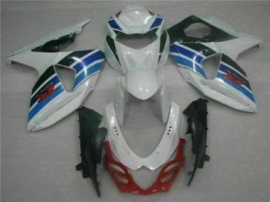 Carénage Suzuki GSXR 1000 K9 2009-2016 - Blanc