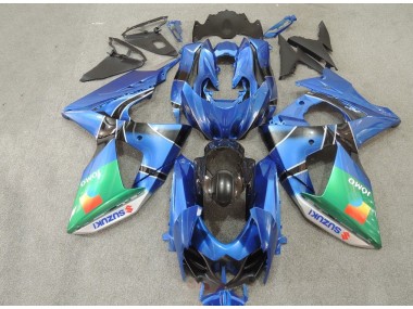 Carénage Suzuki GSXR 1000 K9 2009-2016 - Bleu Vert JOMO