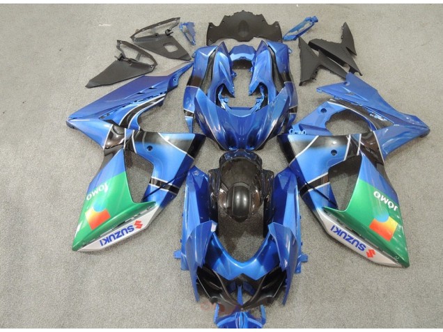 Carénage Suzuki GSXR 1000 K9 2009-2016 - Bleu Vert JOMO Carénage Suzuki GSXR 1000 K9 2009-2016 - Bleu Vert JOMO