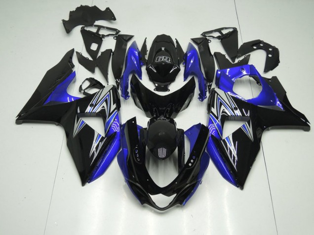 Carénage Suzuki GSXR 1000 K9 2009-2016 - Bleu et Noir Carénage Suzuki GSXR 1000 K9 2009-2016 - Bleu et Noir