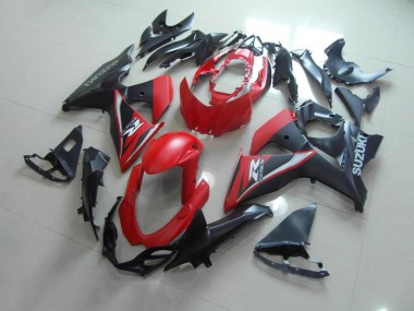 Carénage Suzuki GSXR 1000 K9 2009-2016 - Matte Rouge Noir