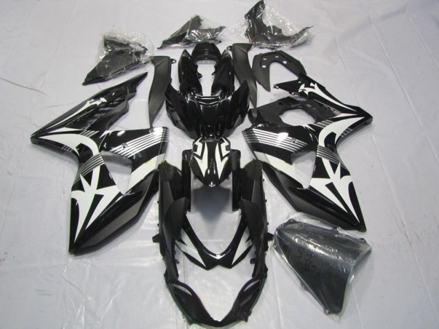 Carénage Suzuki GSXR 1000 K9 2009-2016 - Noir Blanc Carénage Suzuki GSXR 1000 K9 2009-2016 - Noir Blanc
