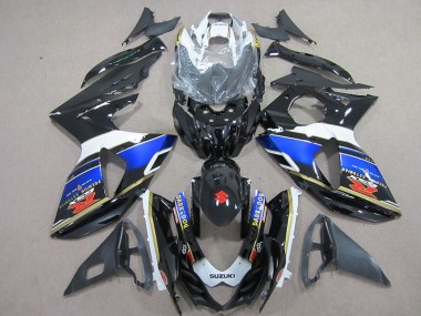 Carénage Suzuki GSXR 1000 K9 2009-2016 - Noir Dark Dog