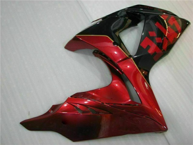 Carénage Suzuki GSXR 1000 K9 2009-2016 - Rouge Flamme Noir Carénage Suzuki GSXR 1000 K9 2009-2016 - Rouge Flamme Noir