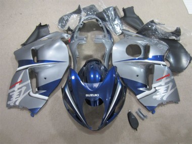 Carénage Suzuki GSXR 1300 Hayabusa 1996-2007 - Argent Bleu