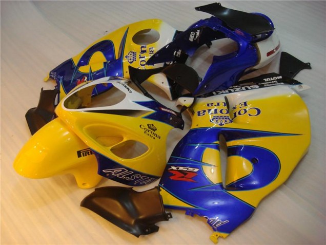 Carénage Suzuki GSXR 1300 Hayabusa 1996-2007 - Ellow Bleu Carénage Suzuki GSXR 1300 Hayabusa 1996-2007 - Ellow Bleu