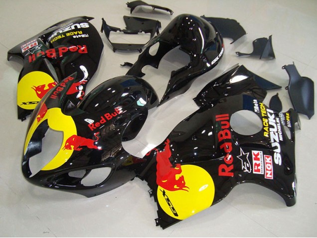 Carénage Suzuki GSXR 1300 Hayabusa 1996-2007 - Noir Jaune Red Bull Carénage Suzuki GSXR 1300 Hayabusa 1996-2007 - Noir Jaune Red Bull